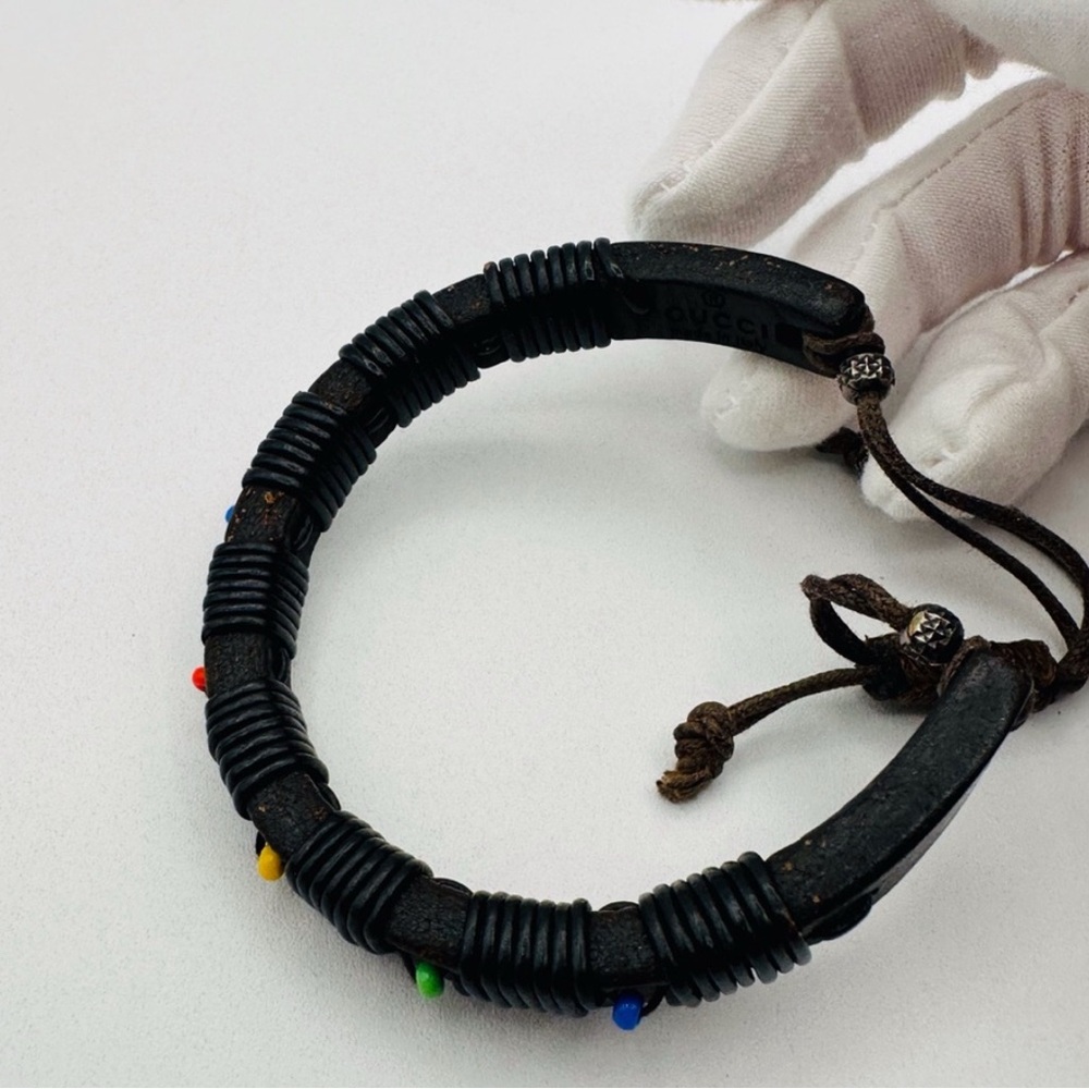 GUCCI RARE MUTI COLOR BRACELET - Picture 4 of 6